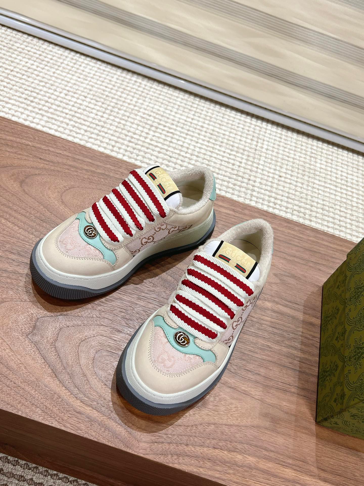 Gucci 2023 Thick-soled Dirty Shoes - Image 3