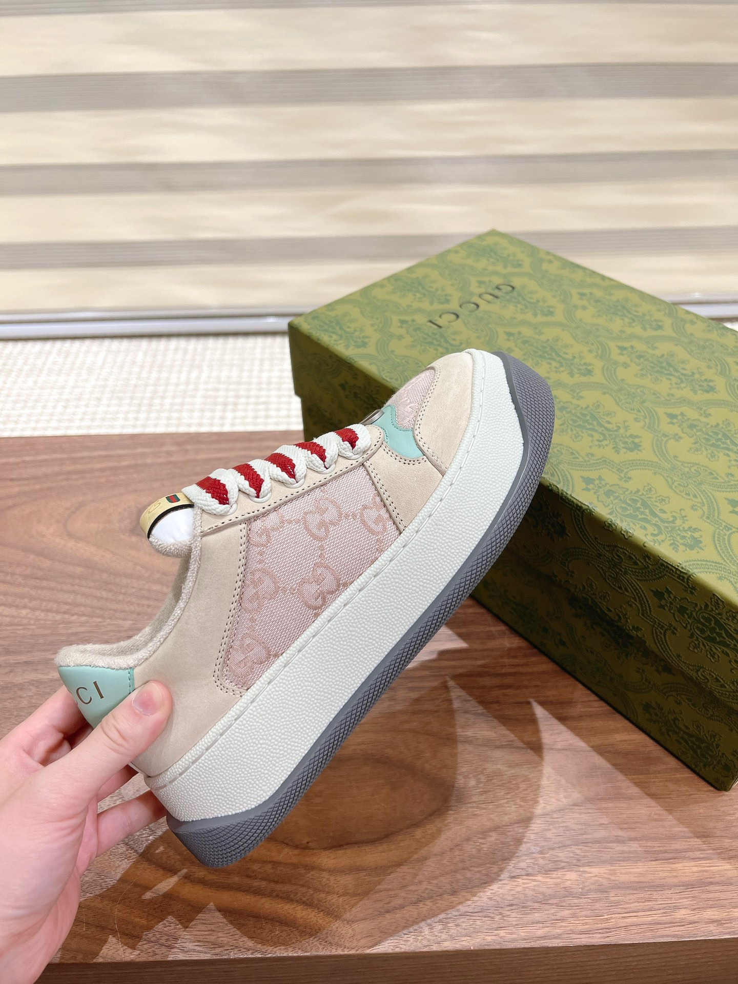 Gucci 2023 Thick-soled Dirty Shoes - Image 4