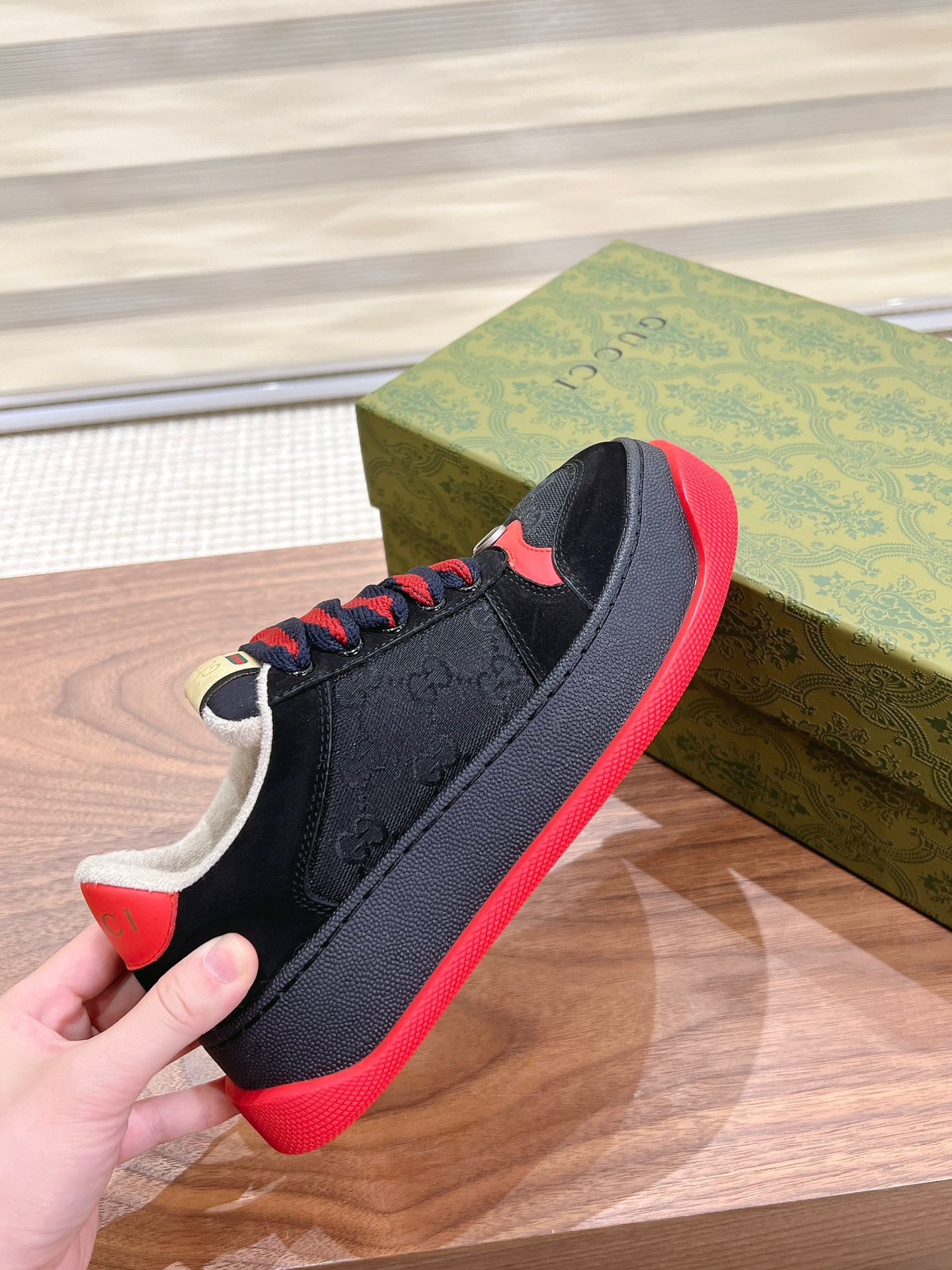 Gucci 2023 Thick-soled Dirty Shoes - Image 4