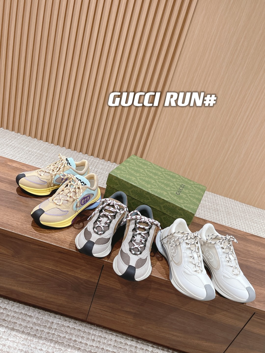 Gucci Run 2023 Unisex Sneakers Collection