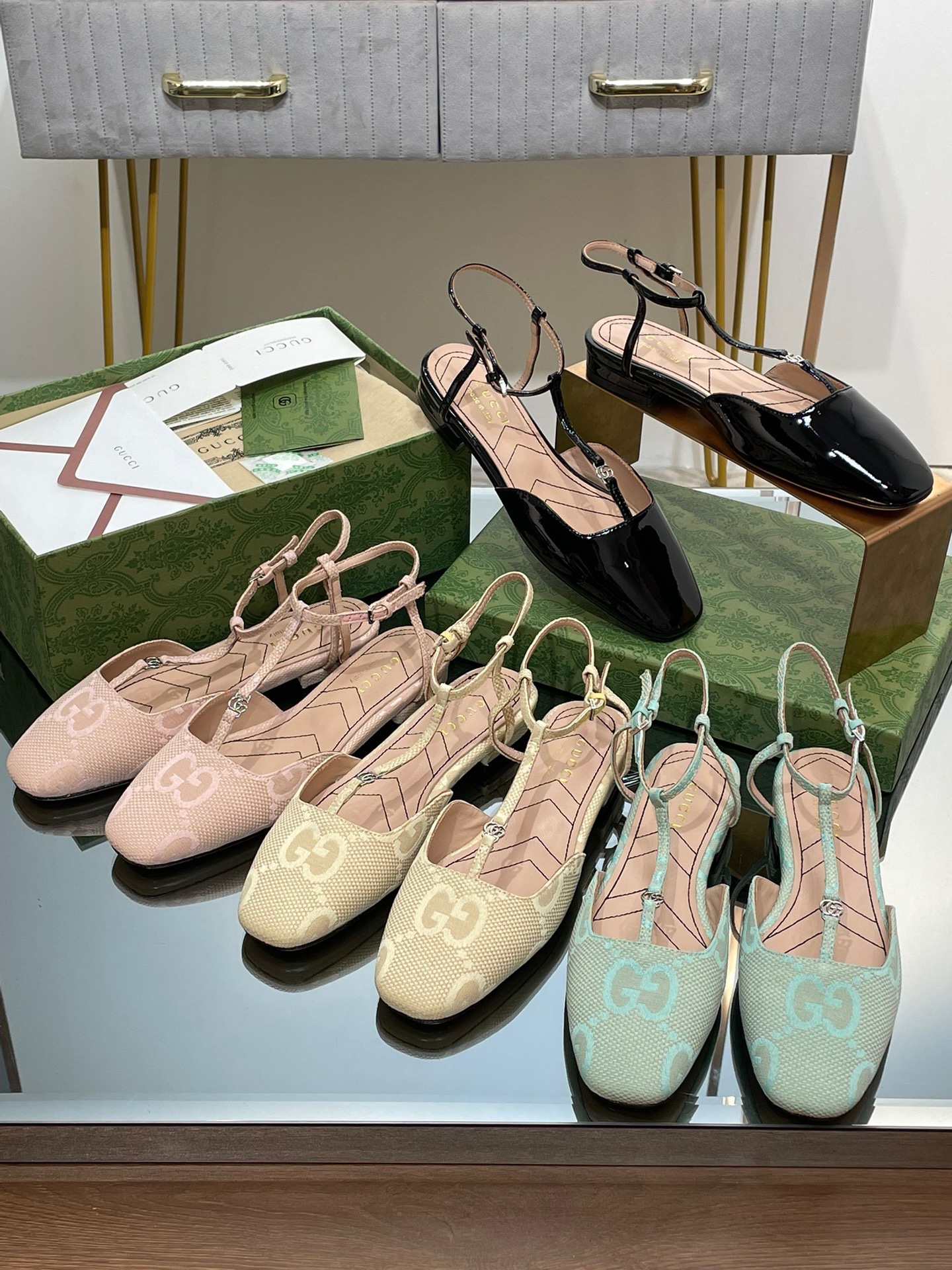 img_9430 Gucci 2023 New Slingback Sandals Collection - Image 1