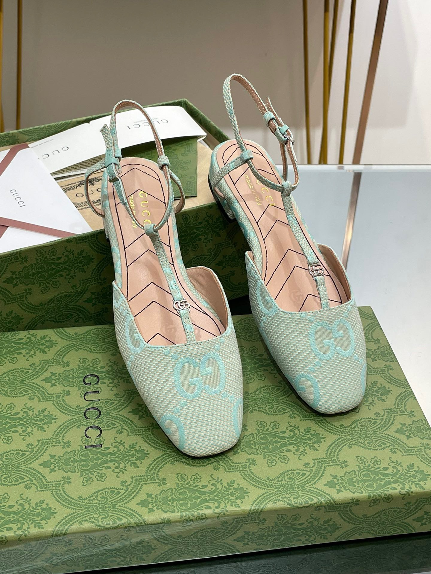 img_9449 Gucci 2023 New Slingback Sandals - Image 1