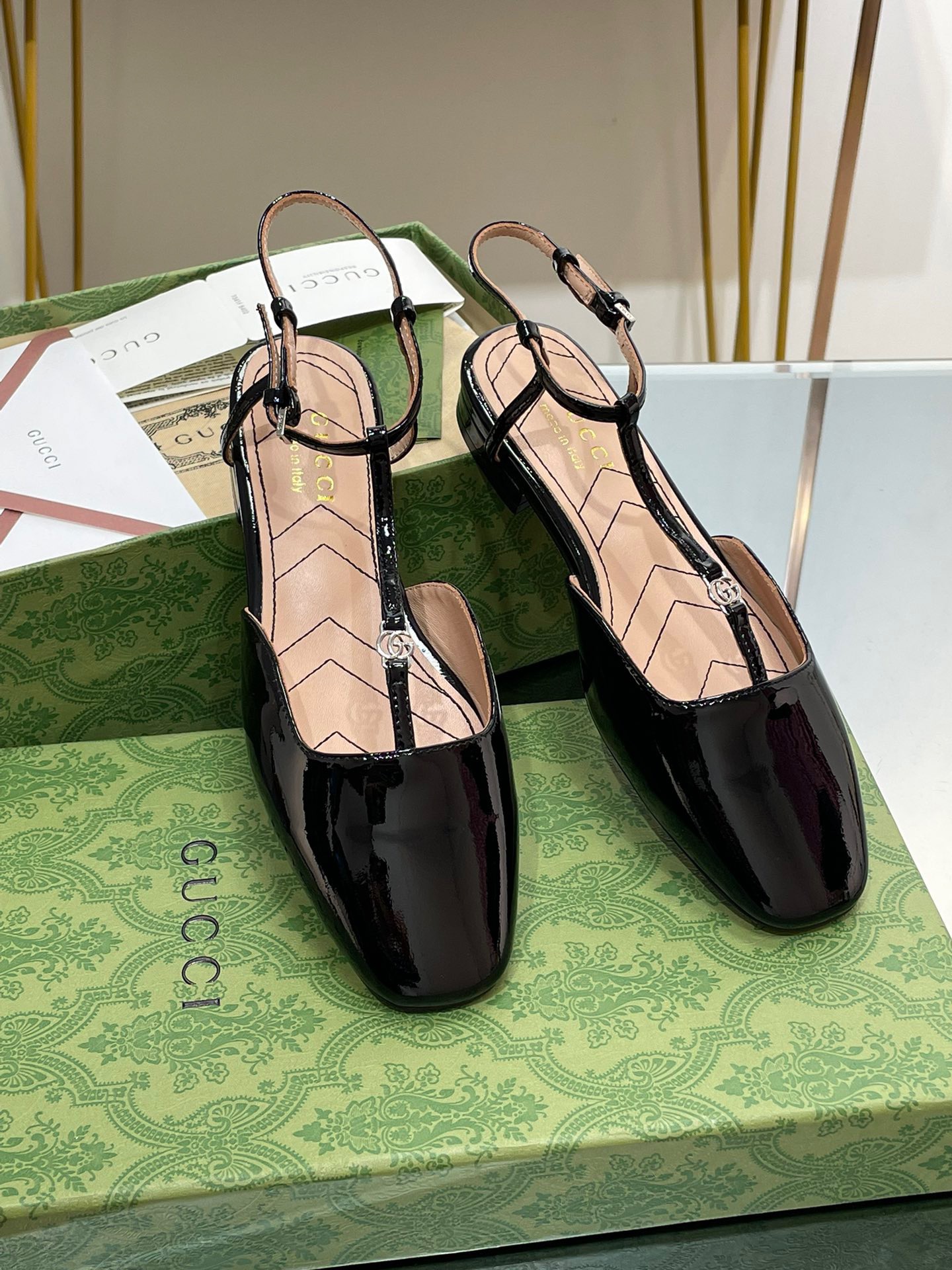 img_9476 Gucci 2023 New Slingback Sandals - Image 1