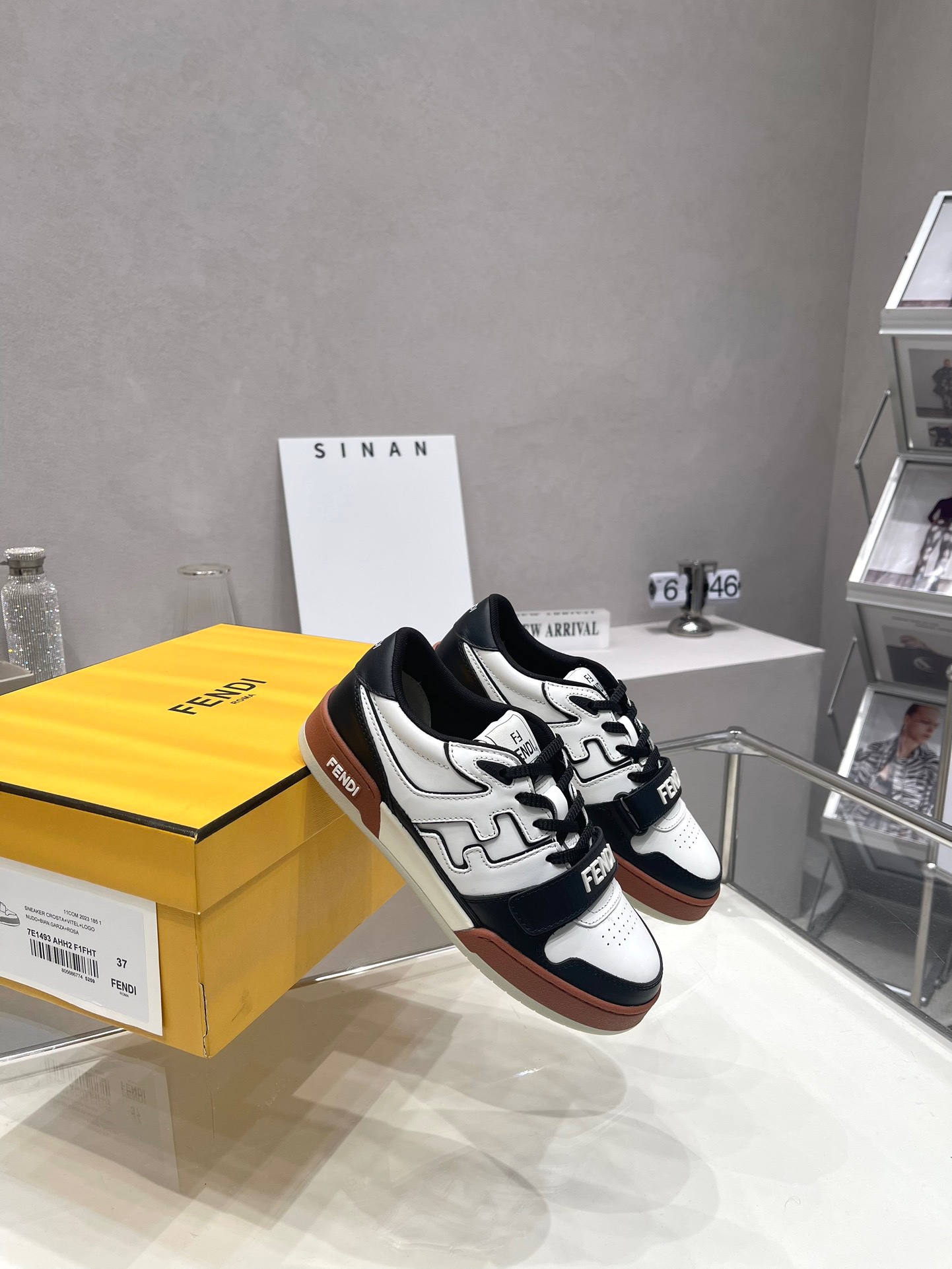 Fendi 2023 New Trainers for Couples - Image 5