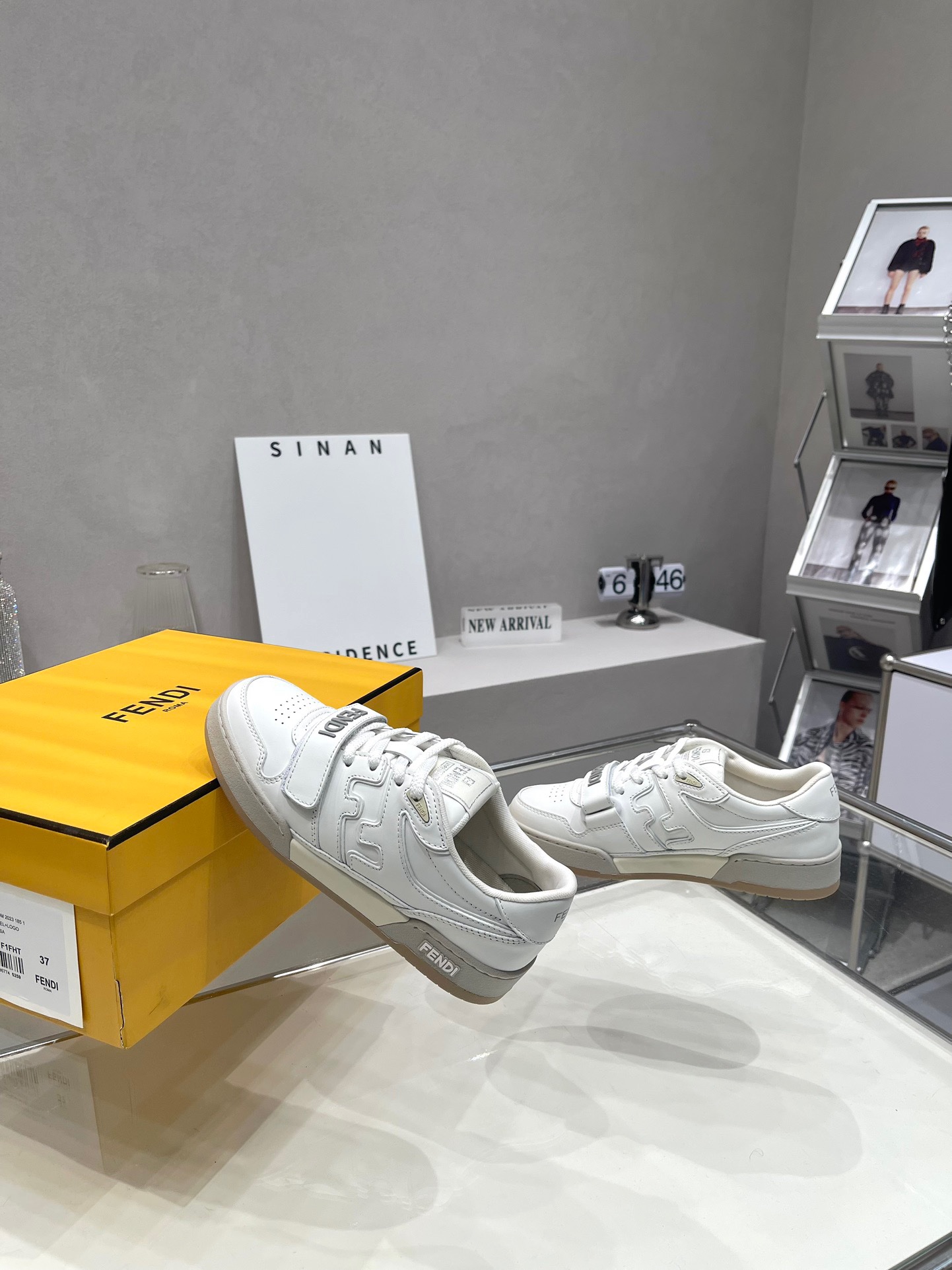 Fendi 2023 New Trainers for Couples - Image 5