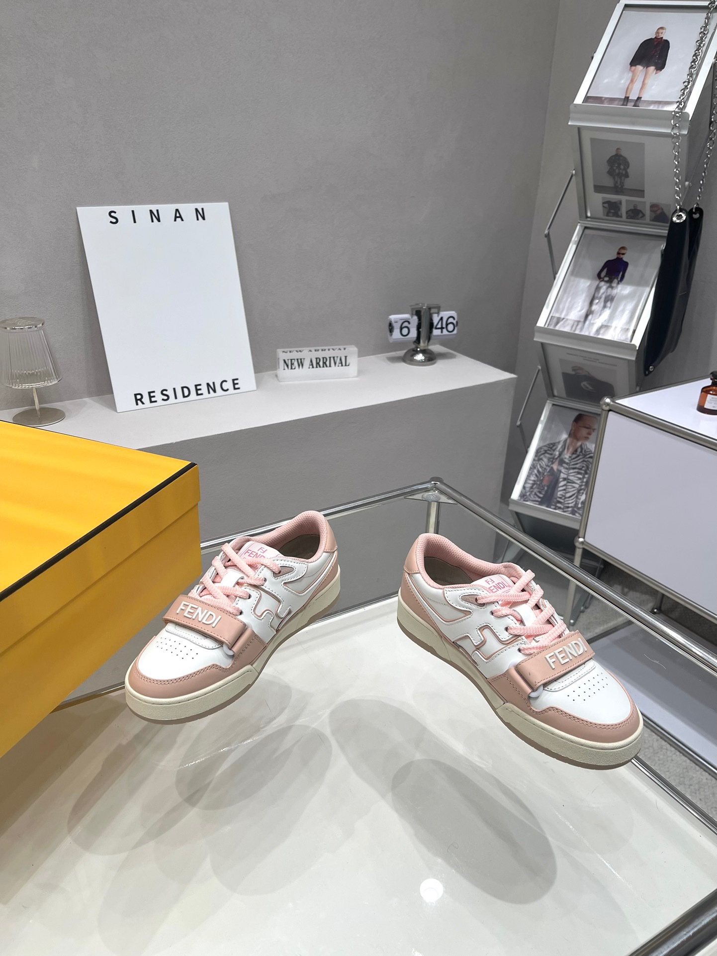 Fendi 2023 New Trainers for Couples - Image 3