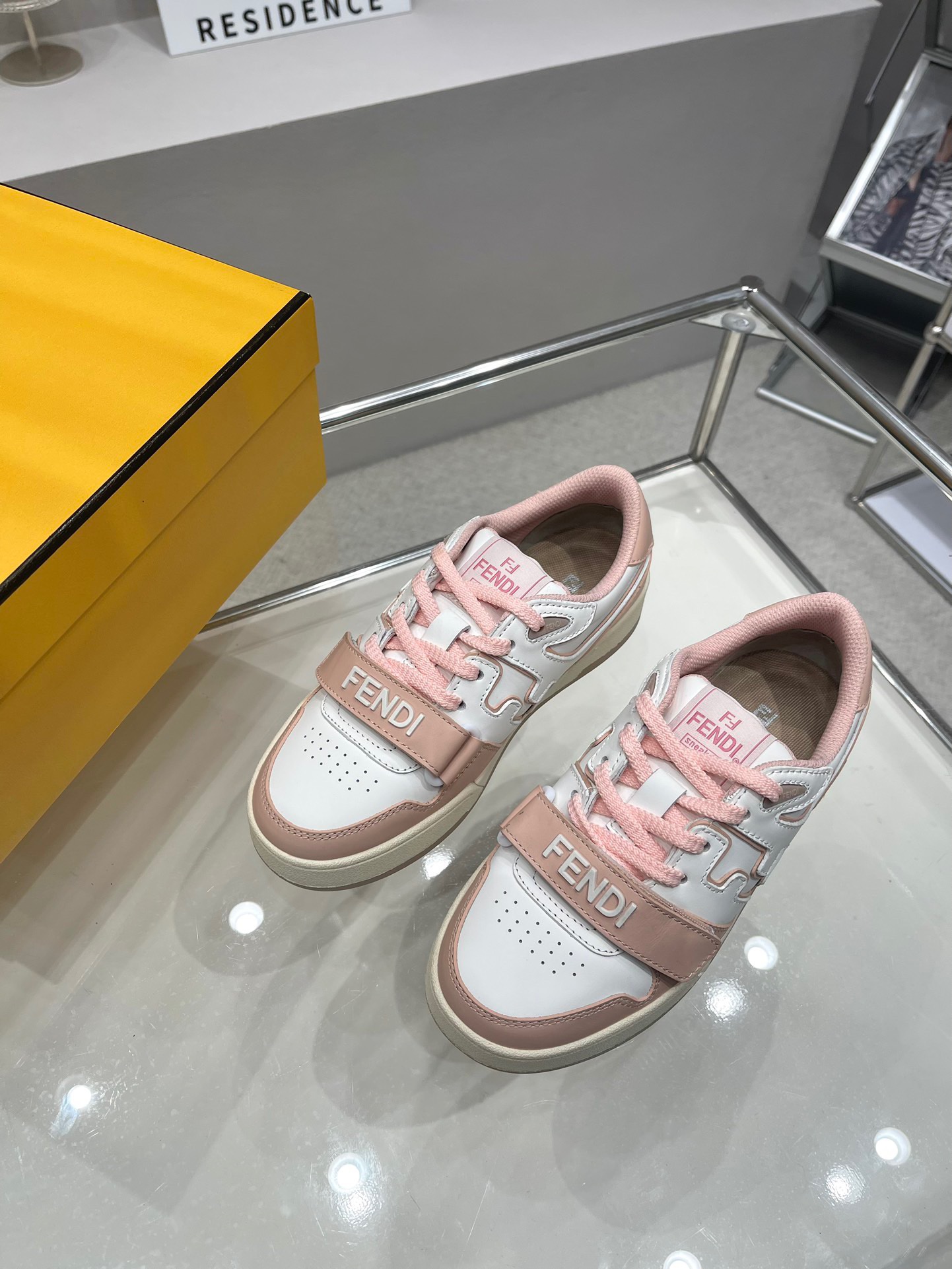 Fendi 2023 New Trainers for Couples - Image 5