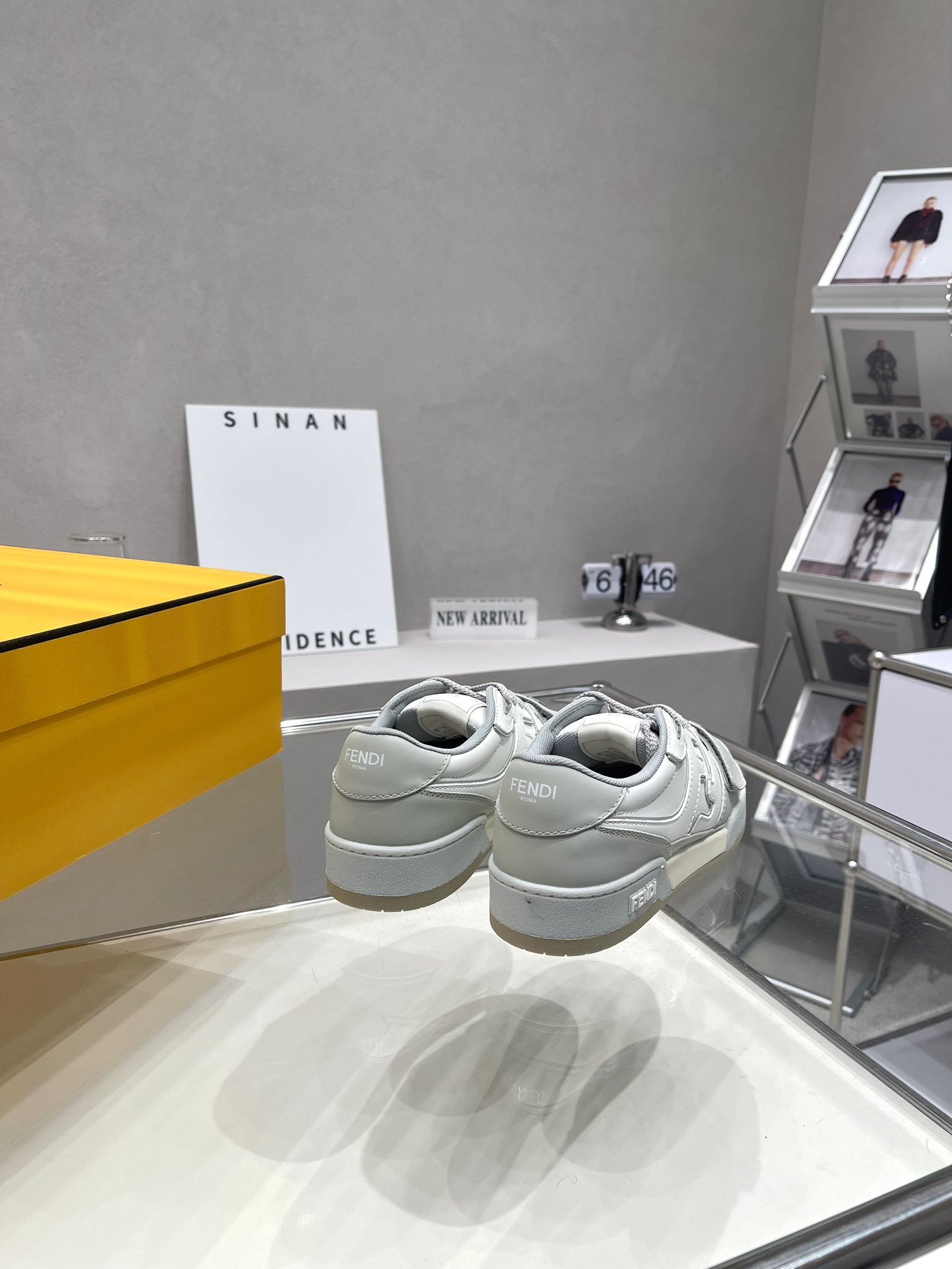 Fendi 2023 New Trainers for Couples - Image 9
