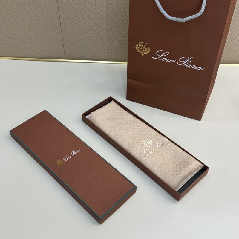 Loro Piana Peach Cashmere Scarf