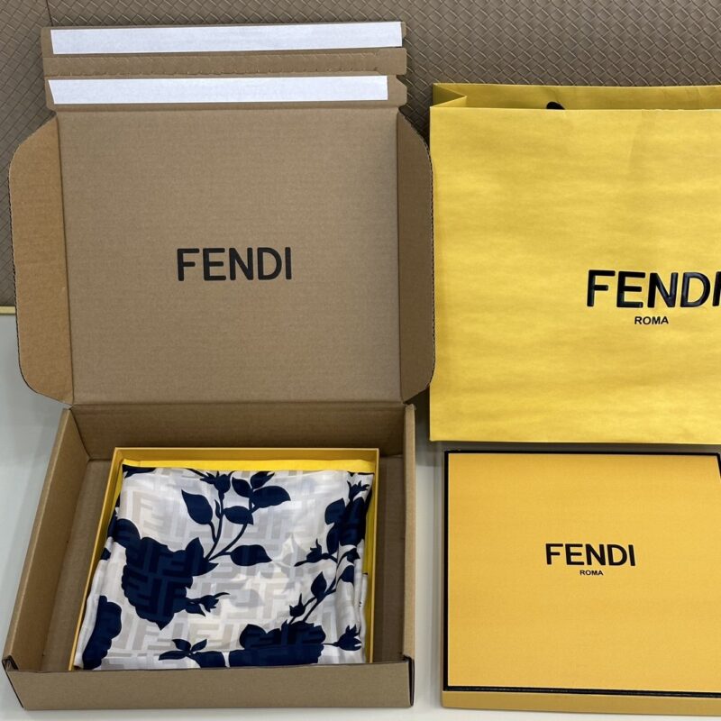 Fendi Mulberry Silk Scarf