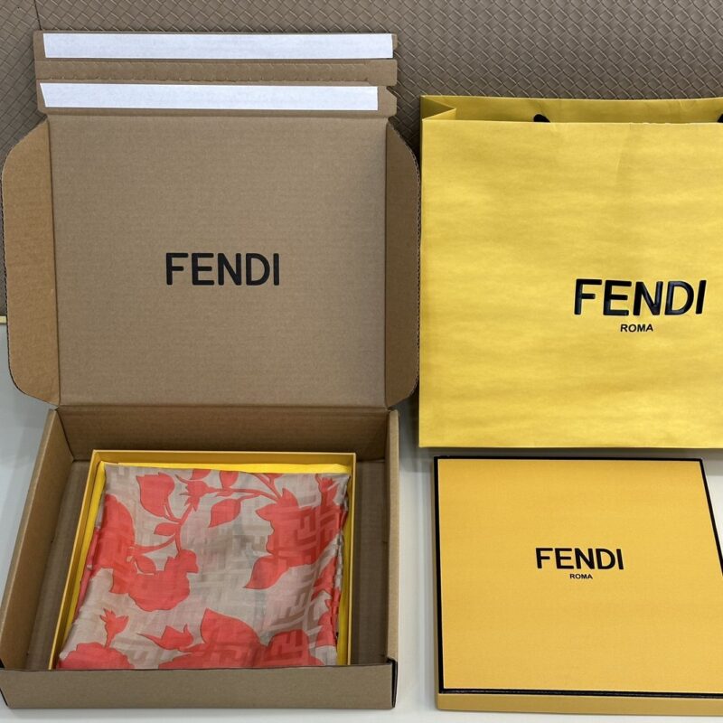 Fendi Mulberry Silk Scarf