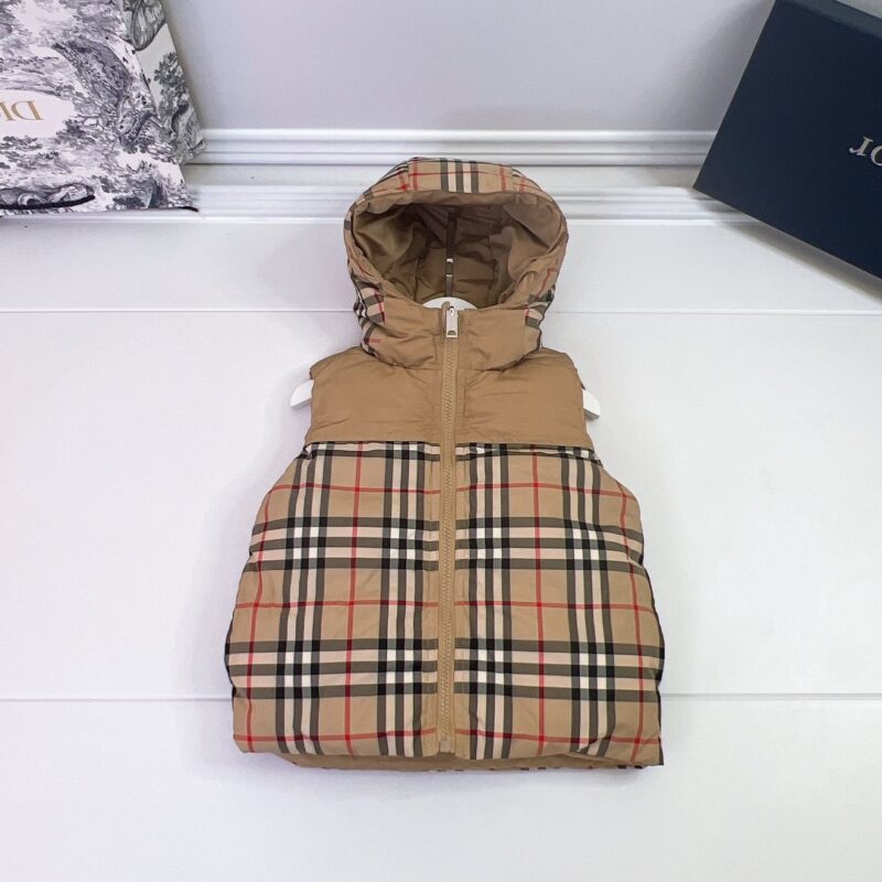 Moncler Kids Hooded Vest