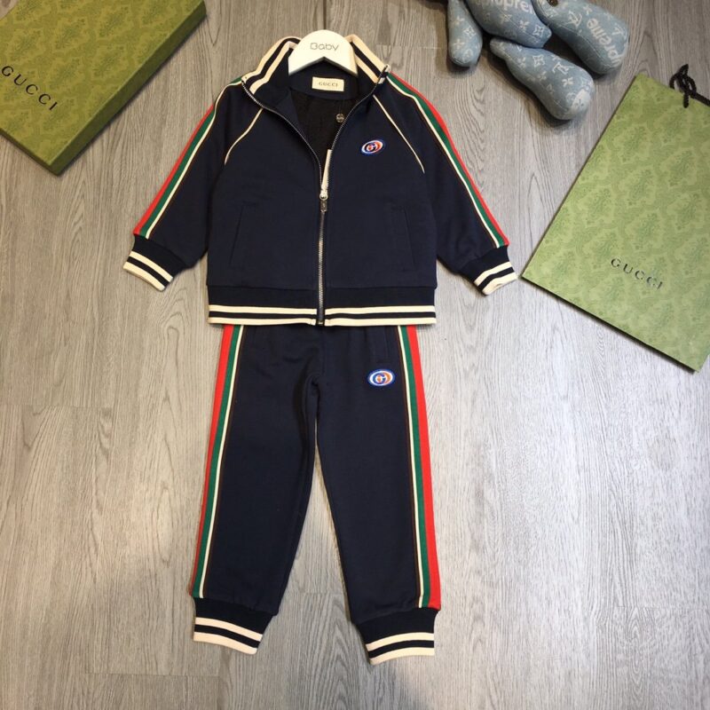 Gucci Kids Zippered Sweater & Trousers
