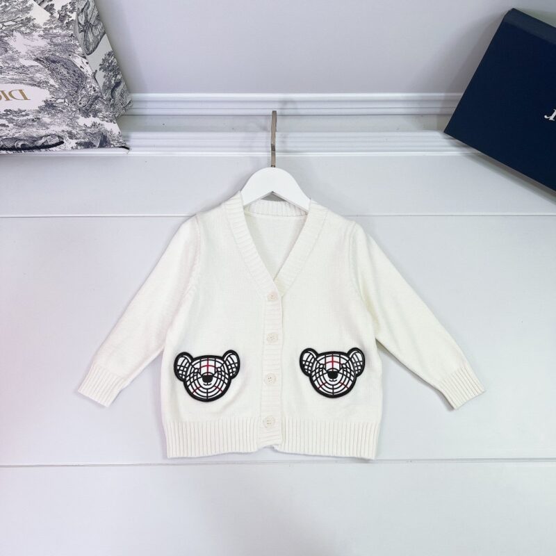 Burberry Kids Button Cardigan