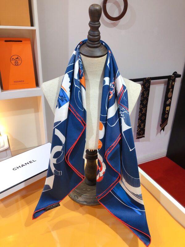 Chanel Silk Square Scarf