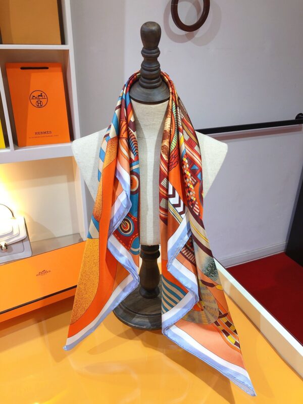 Hermes Silk Square Scarf