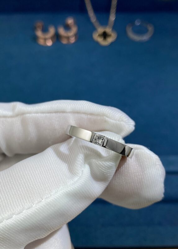 Princess Diamond Ring, Platinum