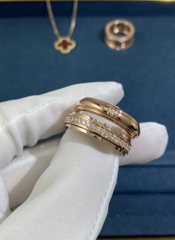 Turning Rings, Rose Gold