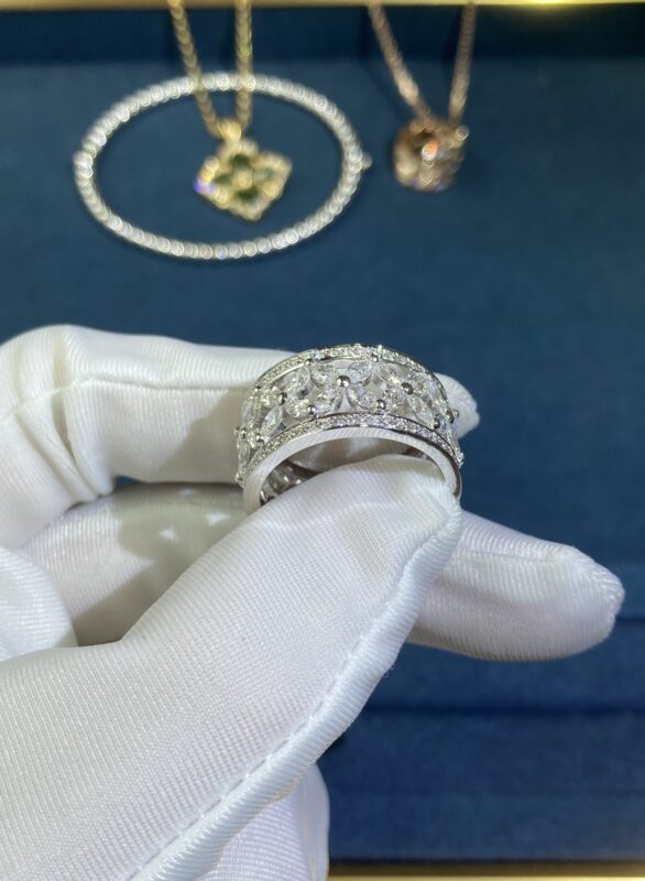 Marquise Diamond Ring, Platinum