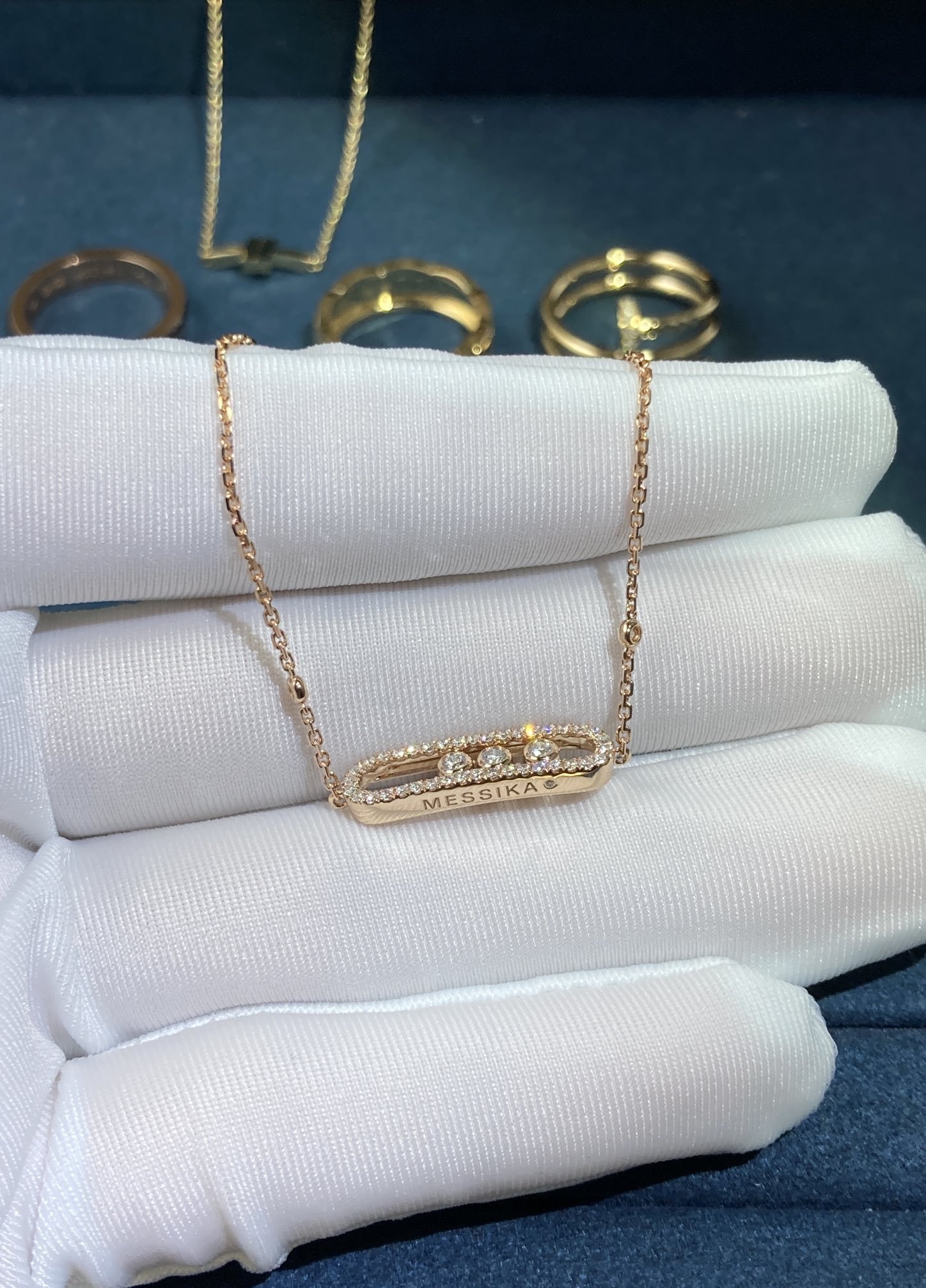 50150.jpg Messica bracelet, rose gold - Image 1