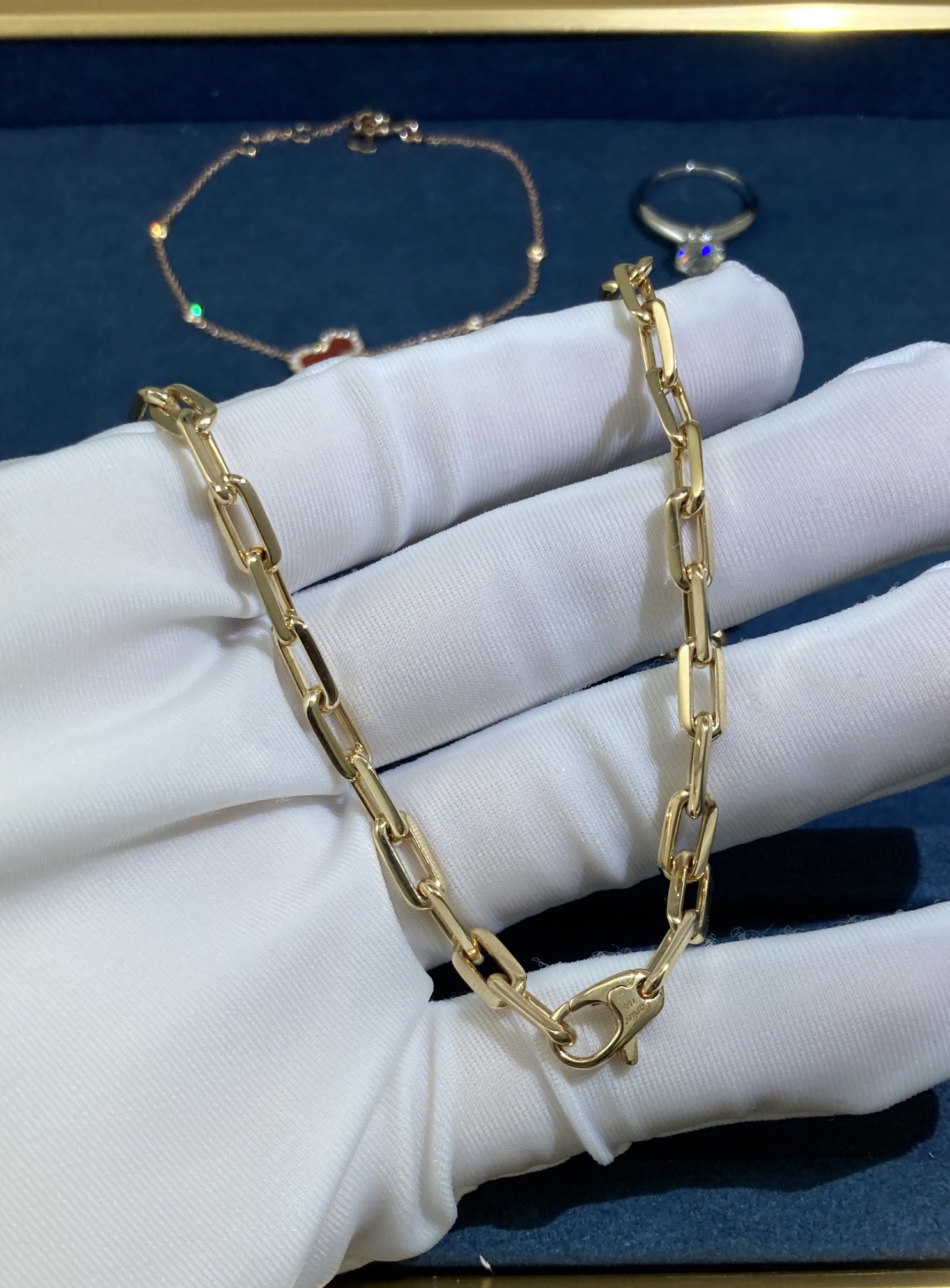 50203.jpg C Home Fine Handmade Chain, Gold Color - Image 1