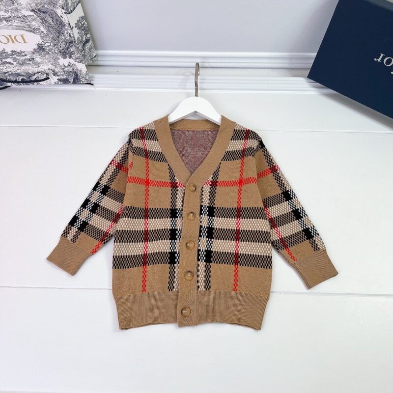 Burberry Kid’s Button Cardigan