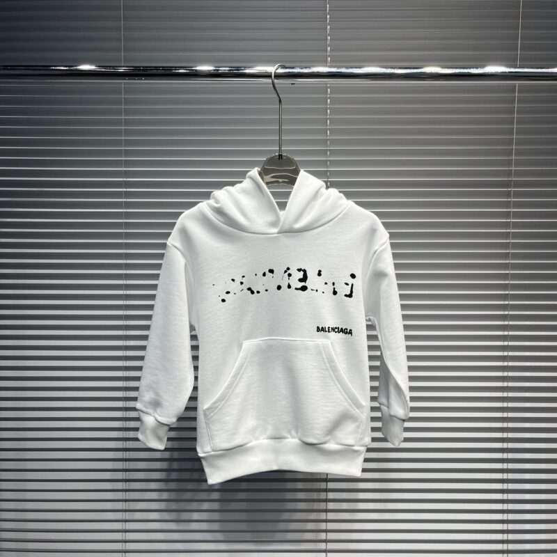 Balenciaga Kid’s Hooded Sweater