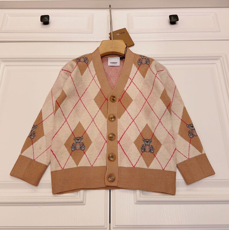 Burberry Kid’s Button Cardigan