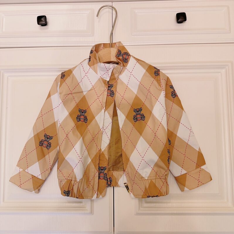 Burberry Kid’s Zippered Jacket