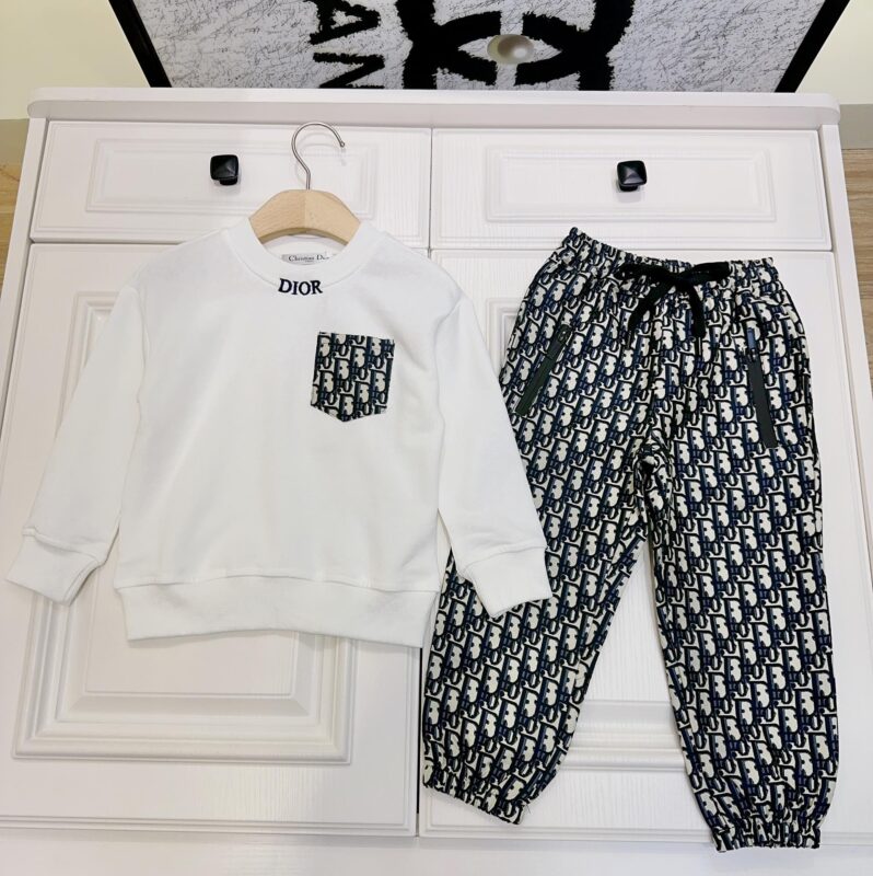 Dior Kid’s Sweater & Trousers