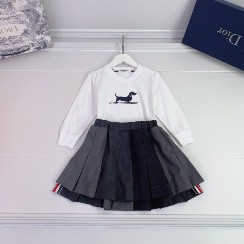 Thom Brown Kid’s Sweater & Skirt