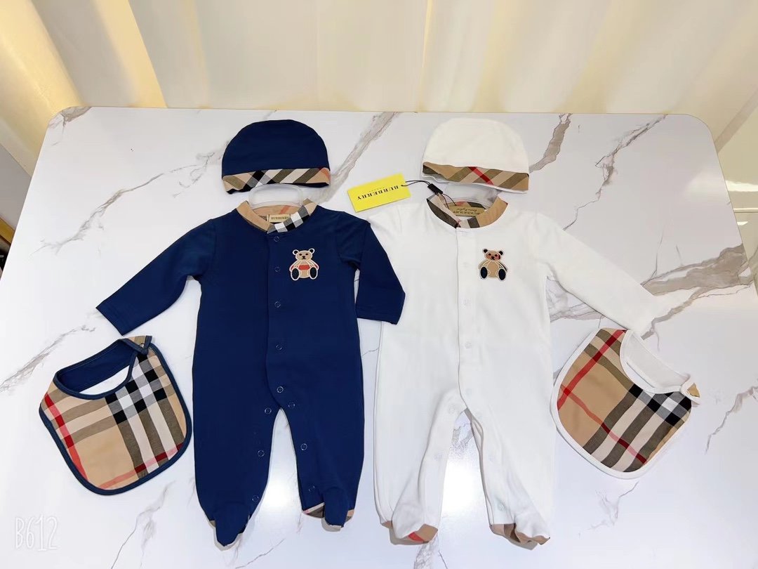 54565.jpg Burberry Baby Romper Suit - Image 1
