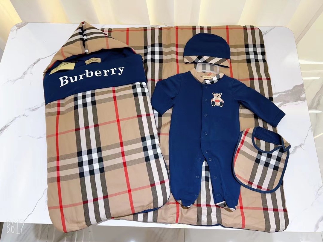 54596.jpg Burberry Baby Romper Suit - Image 1