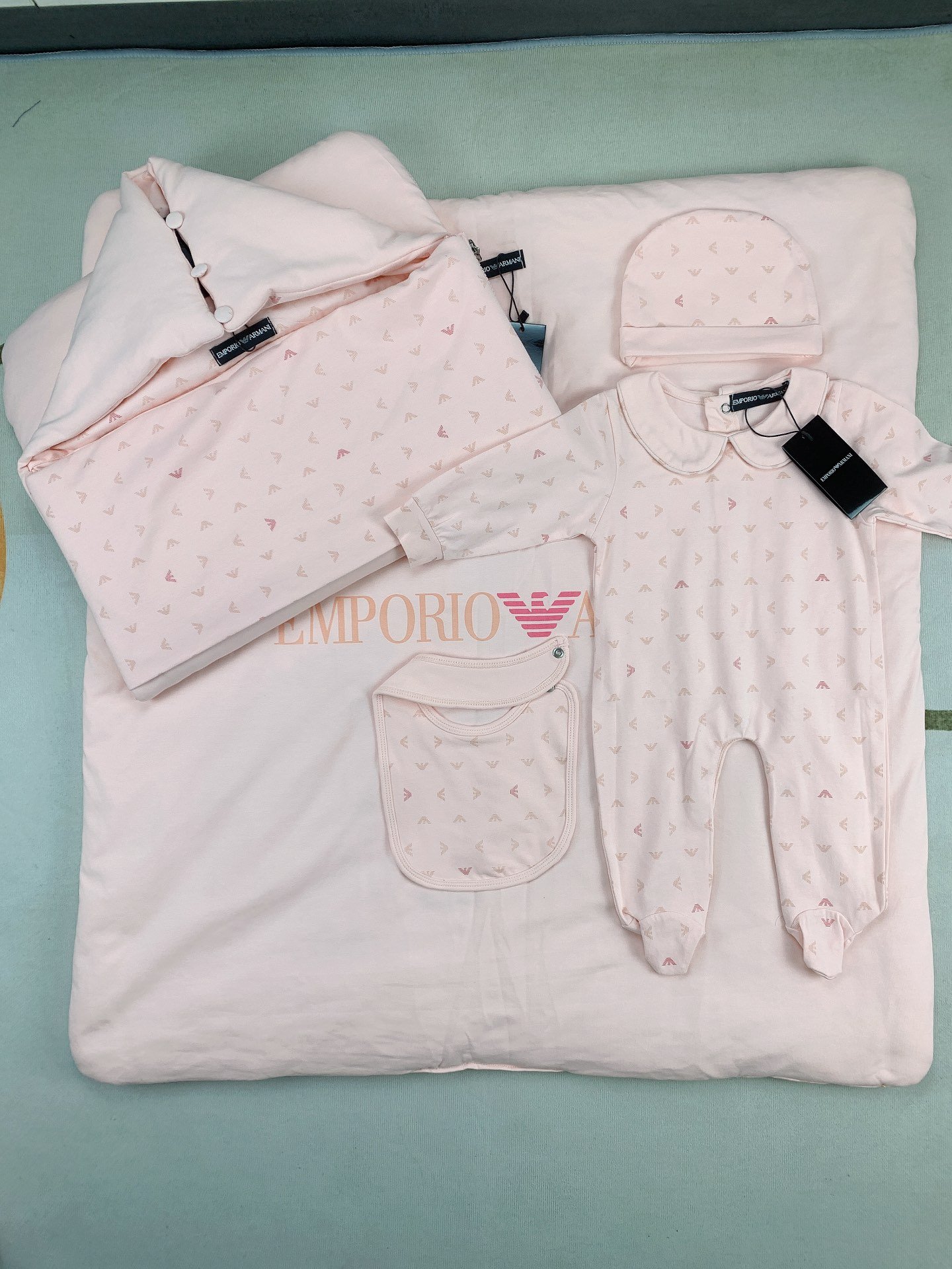 54658.jpg Emporio Armani Baby Romper Suit - Image 1