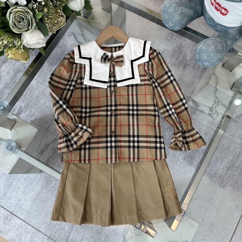 Burberry Kid’s Shirt & Skirt