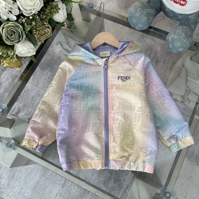 Fendi Kids Hooded Sweater