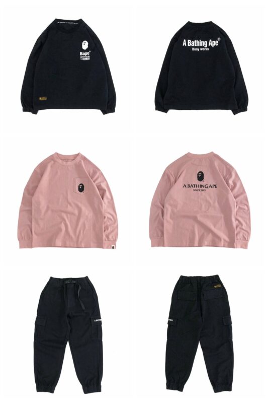 Bathing Ape Long-sleeved T-shirts Collection