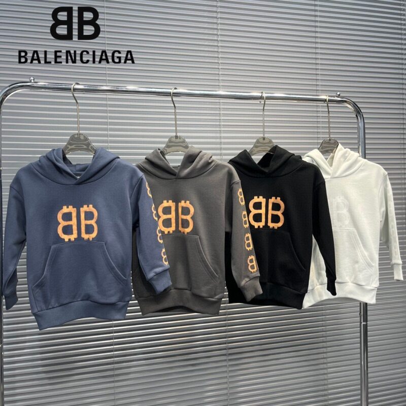 Kids Balenciaga Hooded Sweater Collection
