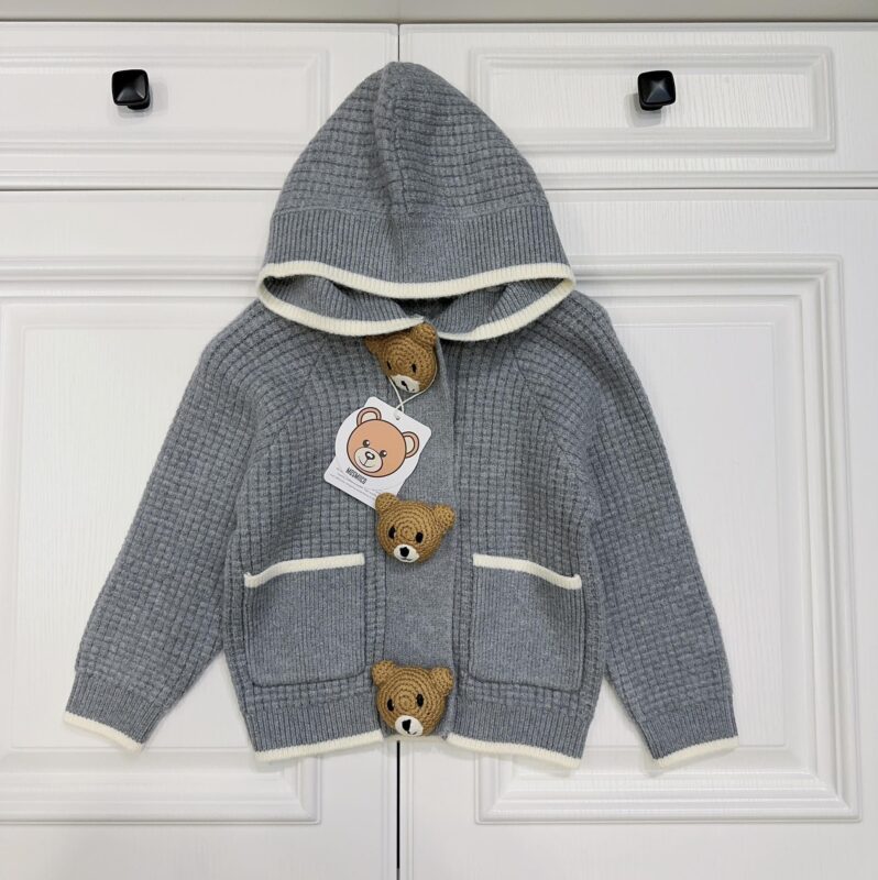 Moschino Kids Hooded Cardigan