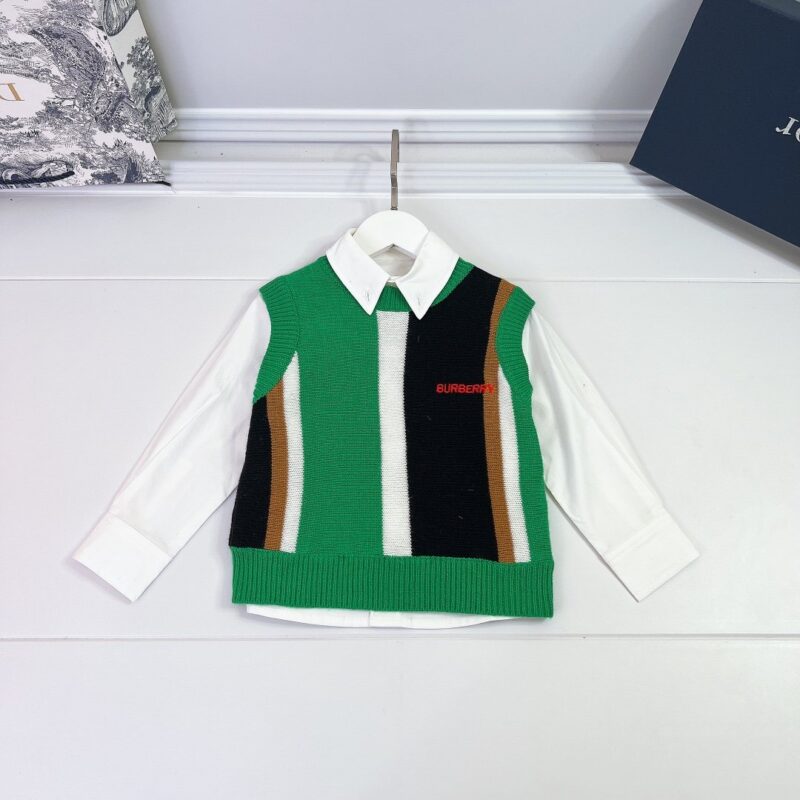 Burberry Kids Knitted Vest