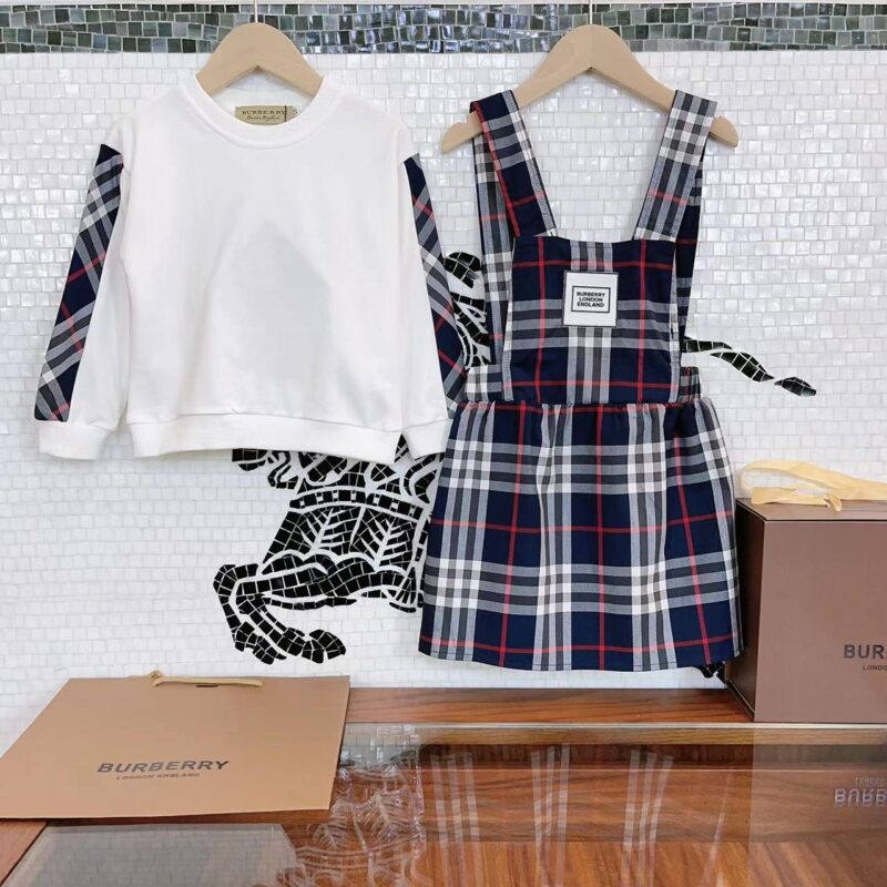 Burberry Kids Long-sleeved T-shirt & Sundress