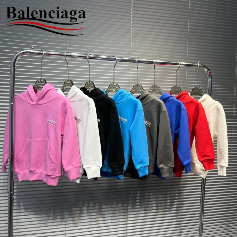 Balenciaga Kids Hooded Sweatshirt Collection