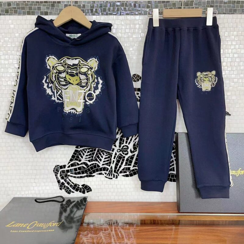 Kenzo Kids Hooded Sweater & Trousers