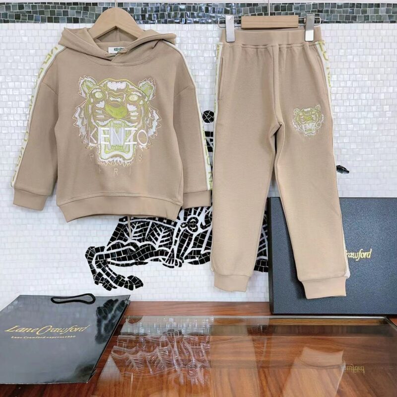 Kenzo Kids Hooded Sweater & Trousers