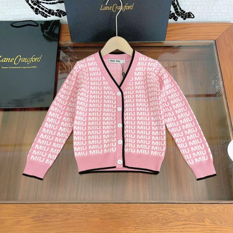 Miu Miu Kids Sweater Cardigan