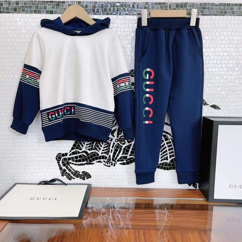 Gucci Kids Hooded Sweater & Trousers