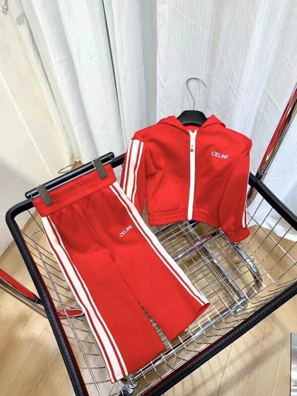 Celine Kids Hooded Sweater & Trousers