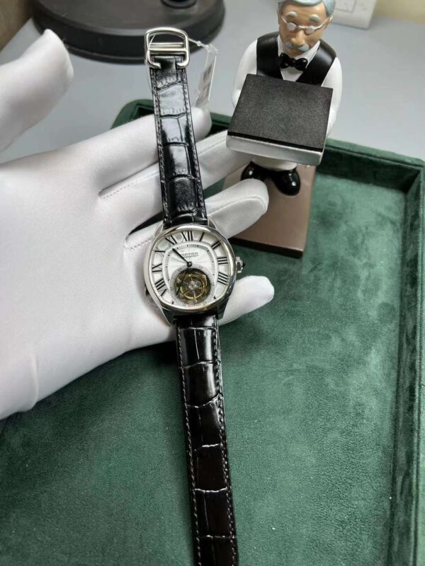 Cartier Classic Watch with Crocodile Leather Wristlet