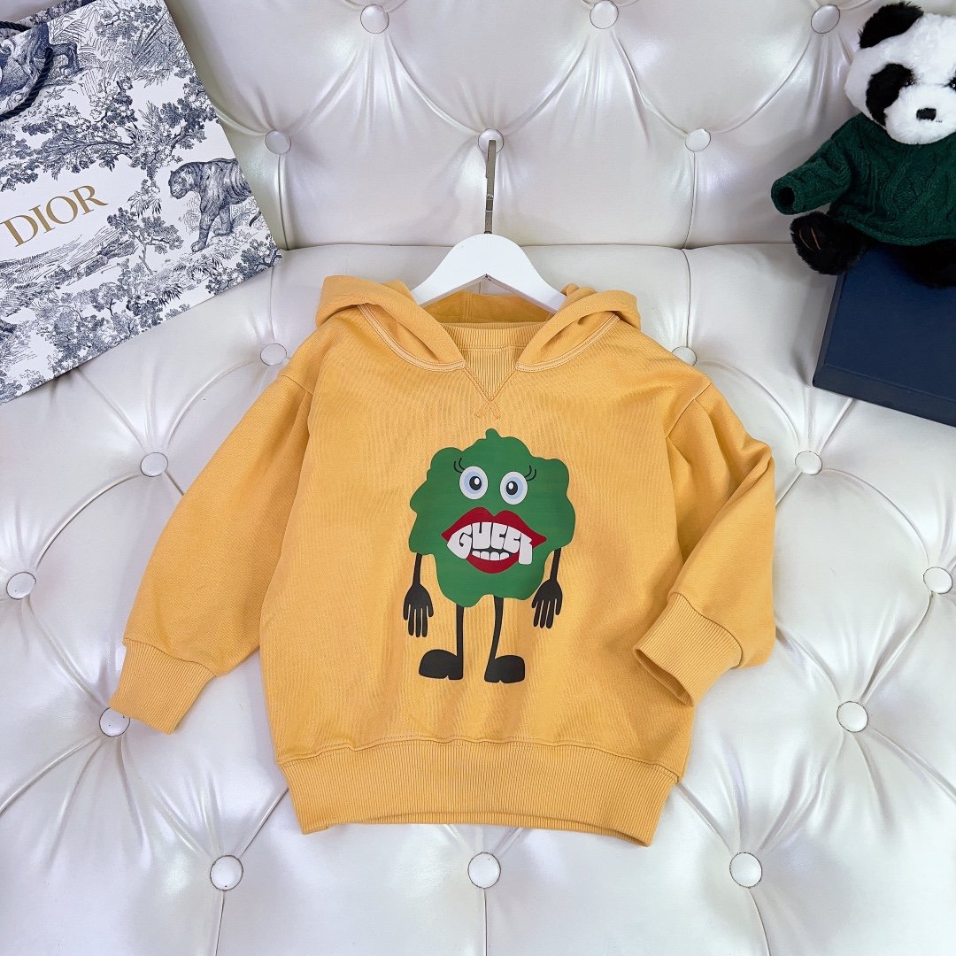 59178.jpg Gucci Kids Hooded Long-Sleeved Sweater - Image 1