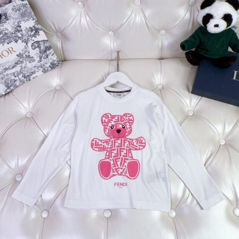 Fendi Kids Long Sleeve T-Shirt